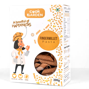 Finger Millet/Ragi Pasta 300g | No Maida | Rich in Calcium | High Protein | High Fiber | Junk Free Healthy Pasta